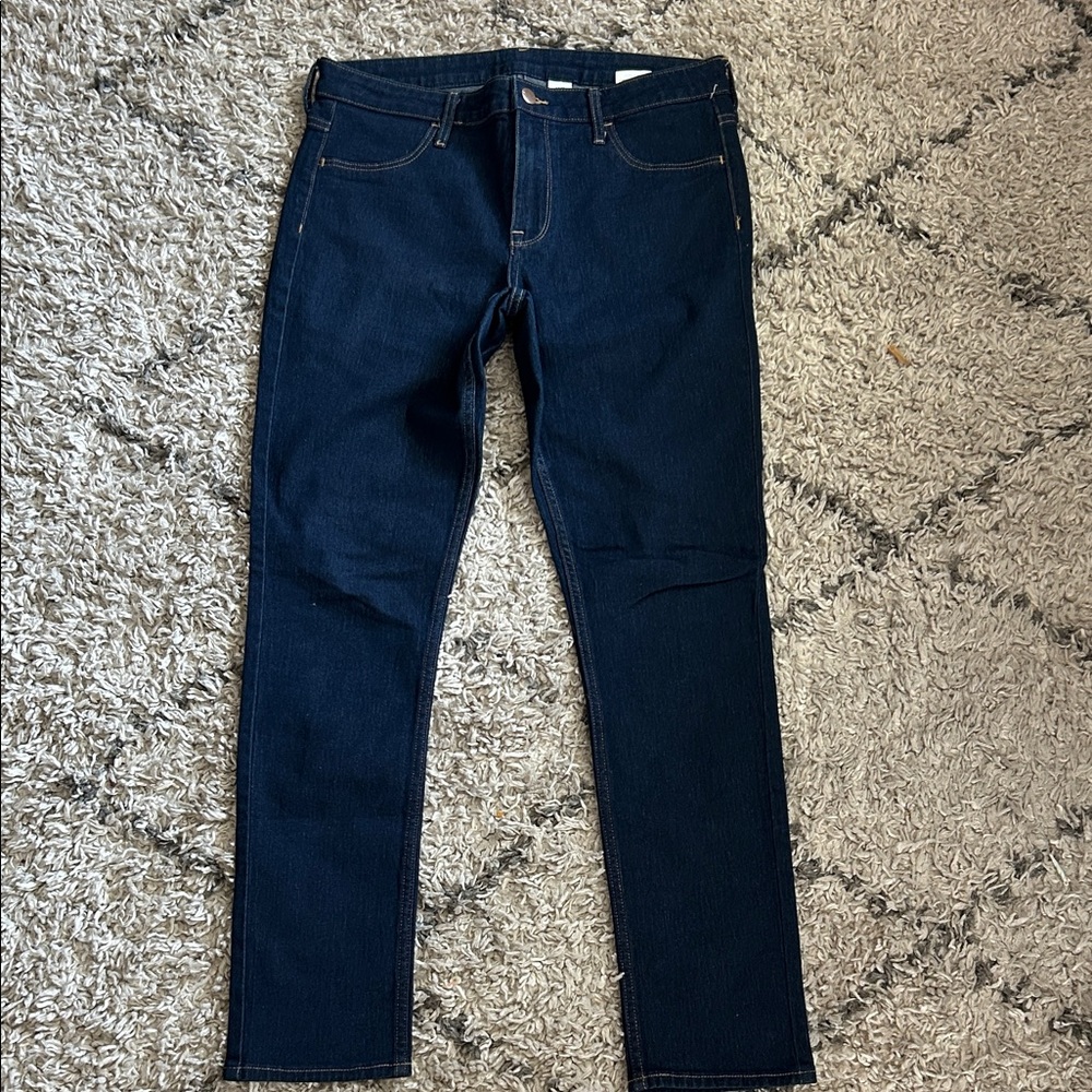 Classic Navy Skinny Jeans for Women